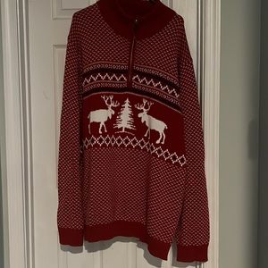 Red Christmas sweater 4XL